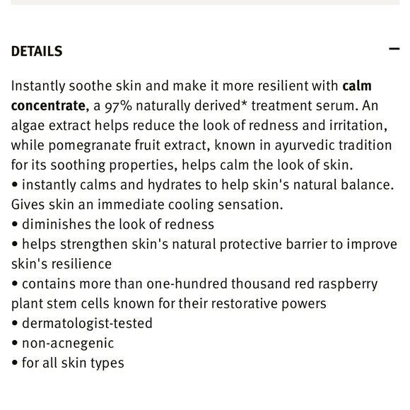 NEW FULL SIZE AVEDA CALM CONCENTRATE 30ml - Picture 3 of 4